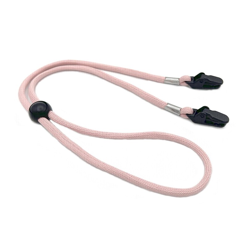 Windproof Hat Lanyard with Adjustable Chin Cord Clips - Travel