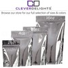 CleverDelights 16oz Silver Stand Up Pouches - 500 Pack -