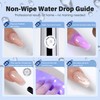 3D Water Drop Gel Top Coat, 2x18ml No Wipe Glossy