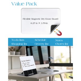 Metal Desk Book Stand with Dry Erase Board - Timenu Adjustable Bookstands Reading Book Holder Documents Rest for Cookbook Recipes Textbooks Tablet Music Books Black