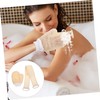Minkissy 3 Sets Body Wash Mitts Back Scrubber Exfoliating Loofah