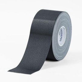 SIKEDEPRO Black Gaffers Tape, Bulk Gaff Tape 2" X 30 Yards, Heavy Duty Gaffer Tape, Floor Tape for Electrical Cords Cable Tape, Non-Reflective Matte Finish Gaff Tape for Photography