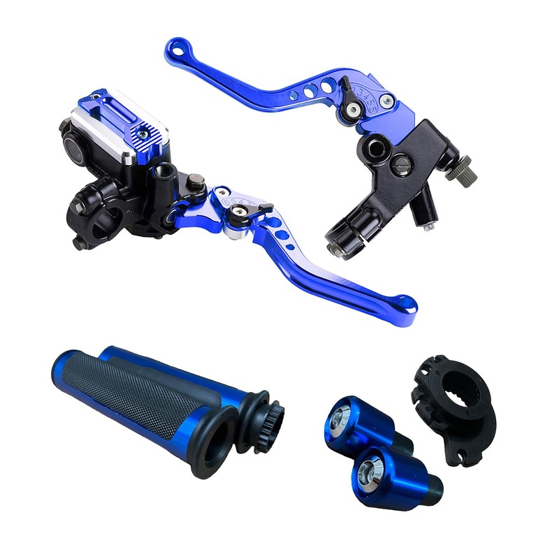 LisylineAuto Motorcycle Brake Lever 7/8“ 22mm Motorcycle Handlebar Brake Master