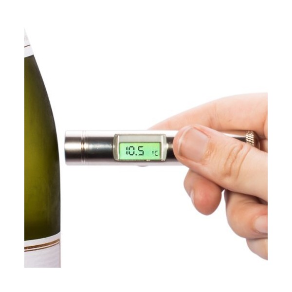 Plastic Cased Alltemp Select Infrared Wine Thermometer with Clip