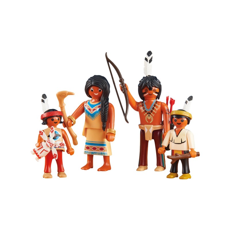 Playmobil 6322 Indian Family (Foil Packaging)
