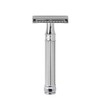 Edwin Jagger Double Edge Safety Razor With Long Handle (Blue)