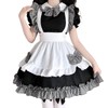 LISANEK Anime Cosplay Maid outfit Sissy Dress Sweet Classic Japanese