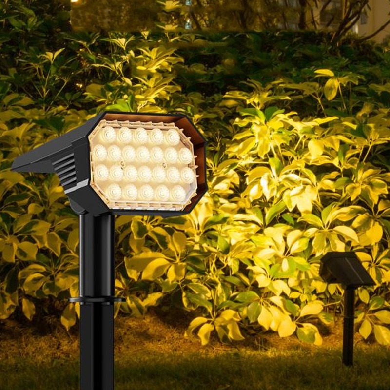 Solar Garden Lights Professional 24 LEDs IP54 Waterproof Solar Landscape