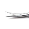 SANDBROS 4-1/2" Iris Scissors with Spring (Curved Blade)