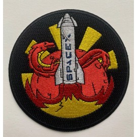 ORIGINAL SPACEX SN11 SN15 Boca Chica High Noon Flight Test Patch 3.5” DM-2Dragon