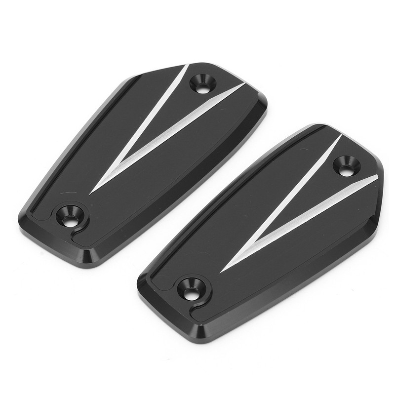 2pcs Front Brake Reservoir Cylinder Cover Cap Replacement for Suzuki