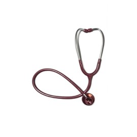 Colorful Dual Head Stethoscope by Lane Instrument, Multiple Colors Available (Burgundy)