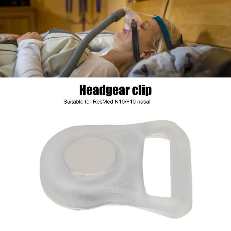 Headgear Clip for ResMed N10 F10 Silicone Pad Precisely Manufactured