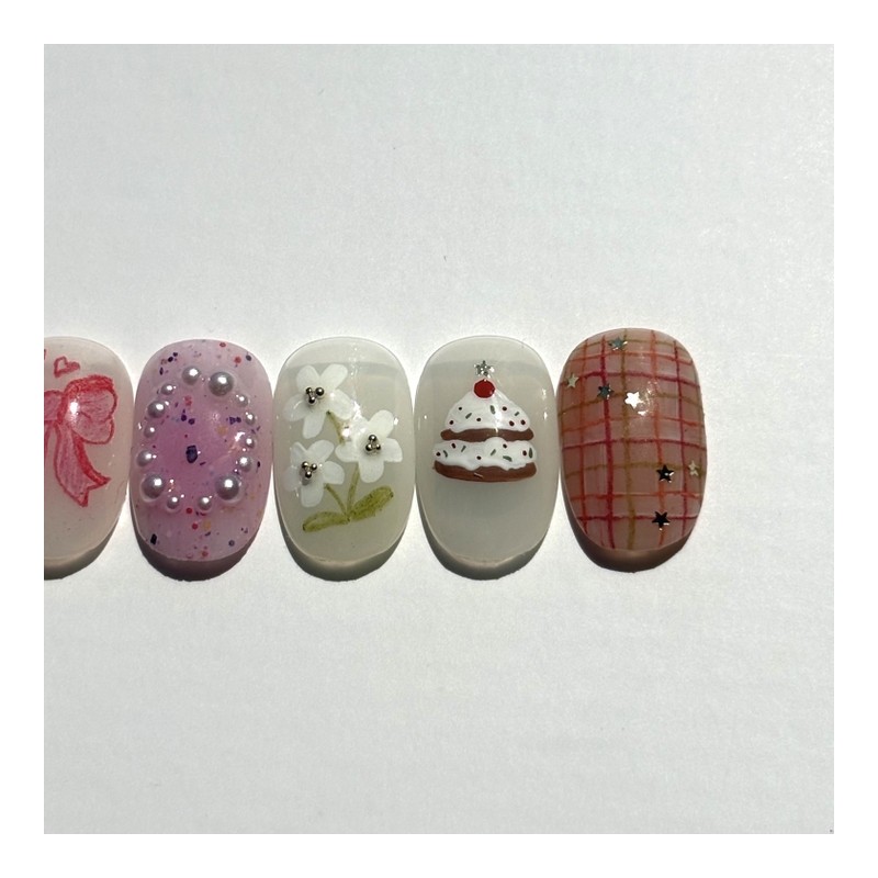 [Ar] Salang handmade nail tip drawing nail art specialist /