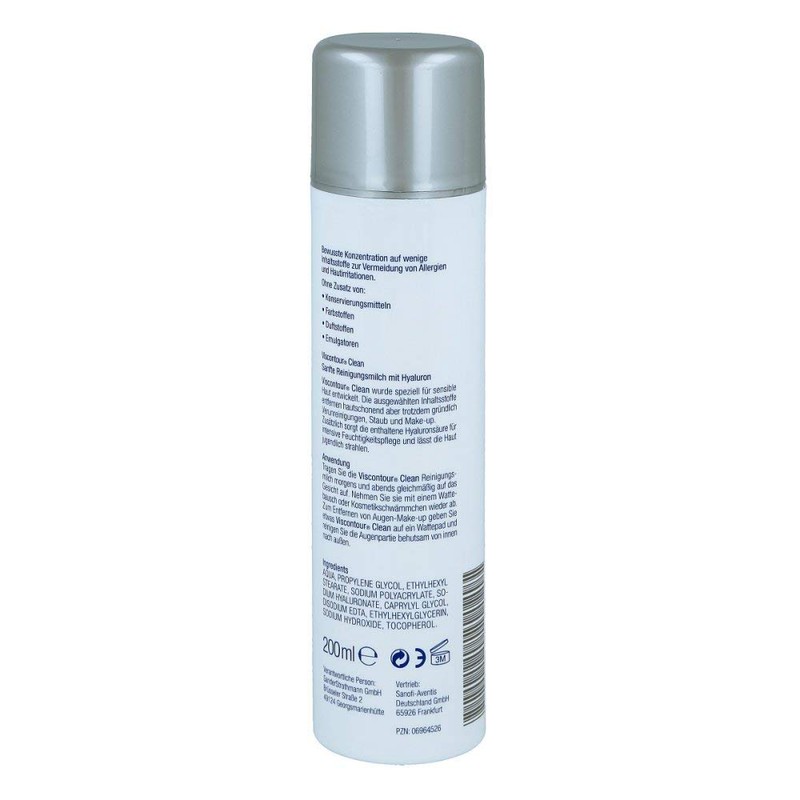 VISCONTOUR Clean - Gentle Cleansing Milk with Hyaluronic - Anti-Ageing