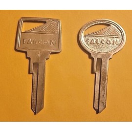 Ford TWO FORD FALCON Key Blanks 1960-1965 NOS; Ignition & Door, Trunk & Glove Box
