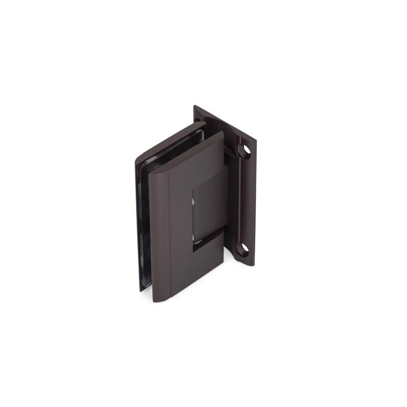 Portals Concerto Standard Duty 90° Wall-Glass Hinge - Oil Rubbed