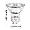LedWekei GU10 Halogen Bulbs 220V Halogen Gu10 35W Dimmable 2700K