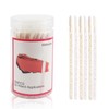 100 Pcs Disposable Lip Wands Applicator, Premium Lipstick Brush Stick,Eye