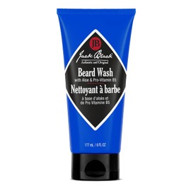 Jack Black - Beard Wash, 3 and 6 fl oz - PureScience Formula, Aloe & Panthenol, Multifunctional Beard Treatment, Softens Facial Hair, Removes Oil and Dirt, Conditions Facial Hair and Skin