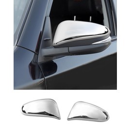 Summleaf Side Mirror Cover for Toyota 4Runner 2017-2025+,for Highlander RAV4 2014-2019,Rearview Mirror Cover Exterior Accessories(Chrome)