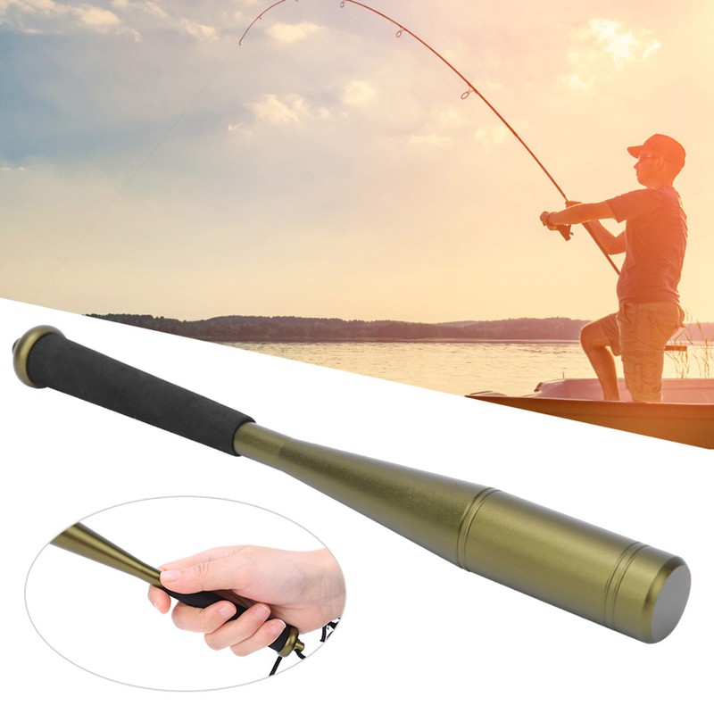 25mm Diameter Fishing Bat Tool Aluminium Alloy Head 2 Colours