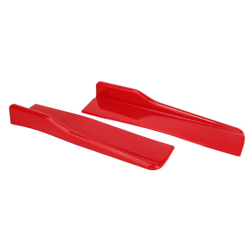 2pcs Car Side Skirt Anti Scratch Universal Winglets Diffuser Splitter