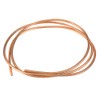 Soft Copper Coil Tube Pipe for Refrigeration Making Immersion Chiller ID 4mm OD 6mm Thickness 1mm 2m T2