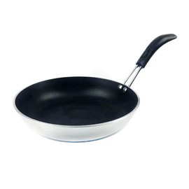 Frying Pan Nonstick High Temperature Resistant Small Flat Bottom Aluminum Alloy Universal for Induction Cooker 18cm
