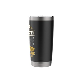 My Dog Thinks I'm Perfect Funny White Toy Poodle Owner Joke Stainless Steel Insulated Tumbler
