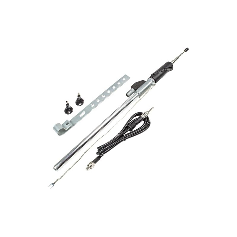 tomzz Audio 1057-003 Mudguard Telescopic Antenna Compatible with VW Golf