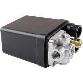 Speuni Black Air Compressor Switch Control Auto On Off Easy Install 240V 16A 90 120 Psi