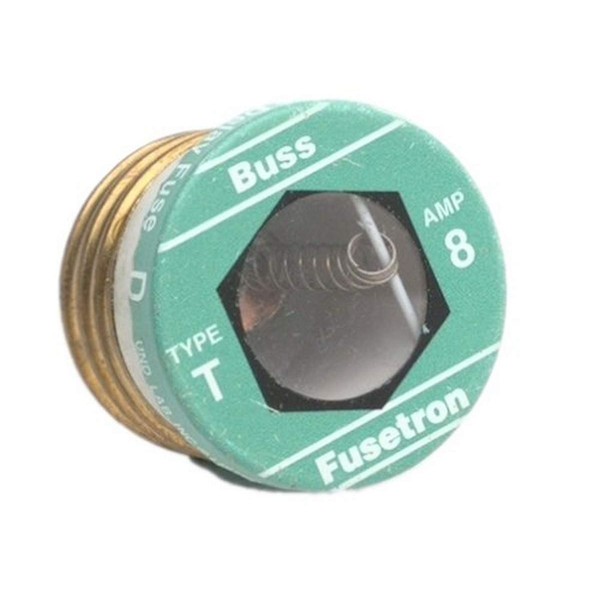 Cooper Bussman BP/T-8: Fusetron Plug Fuse