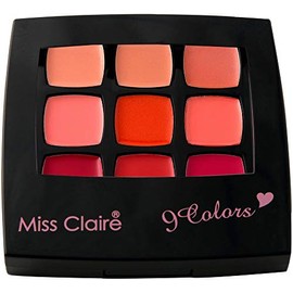 Miss Claire 9 Colors Lip & Cheek Palette - 2
