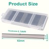 Reversible Electric Planer Blades 82mm, Durable Stainless Steel Planer Blades