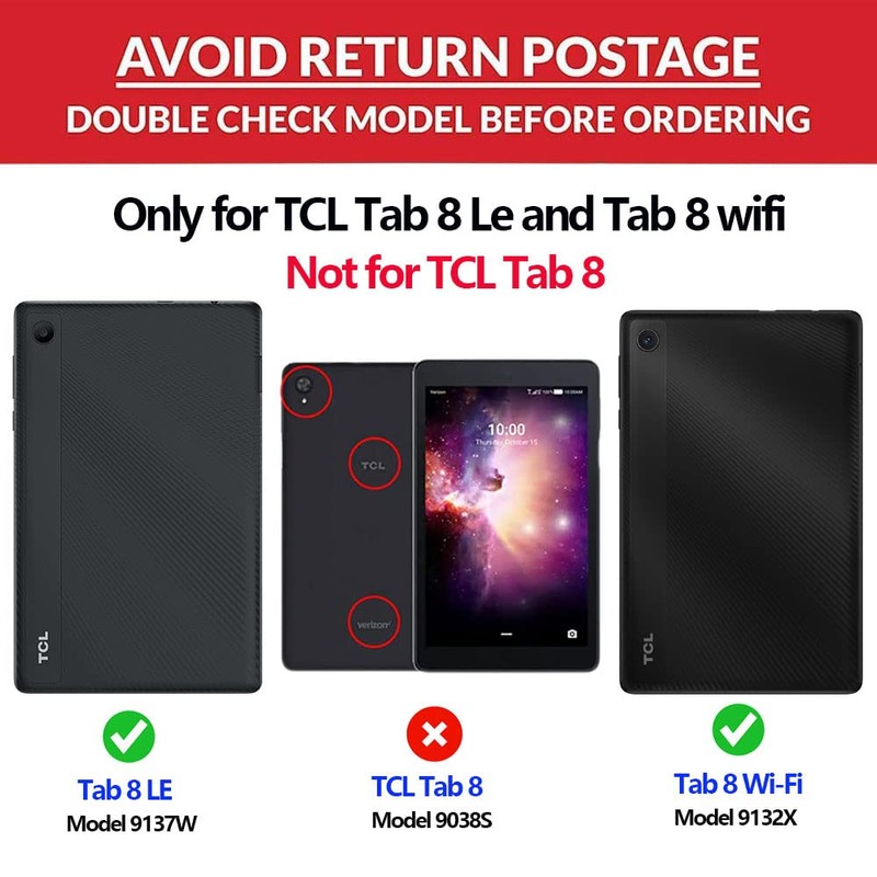 Tading Kids Case for TCL Tab 8 LE Tablet 2023