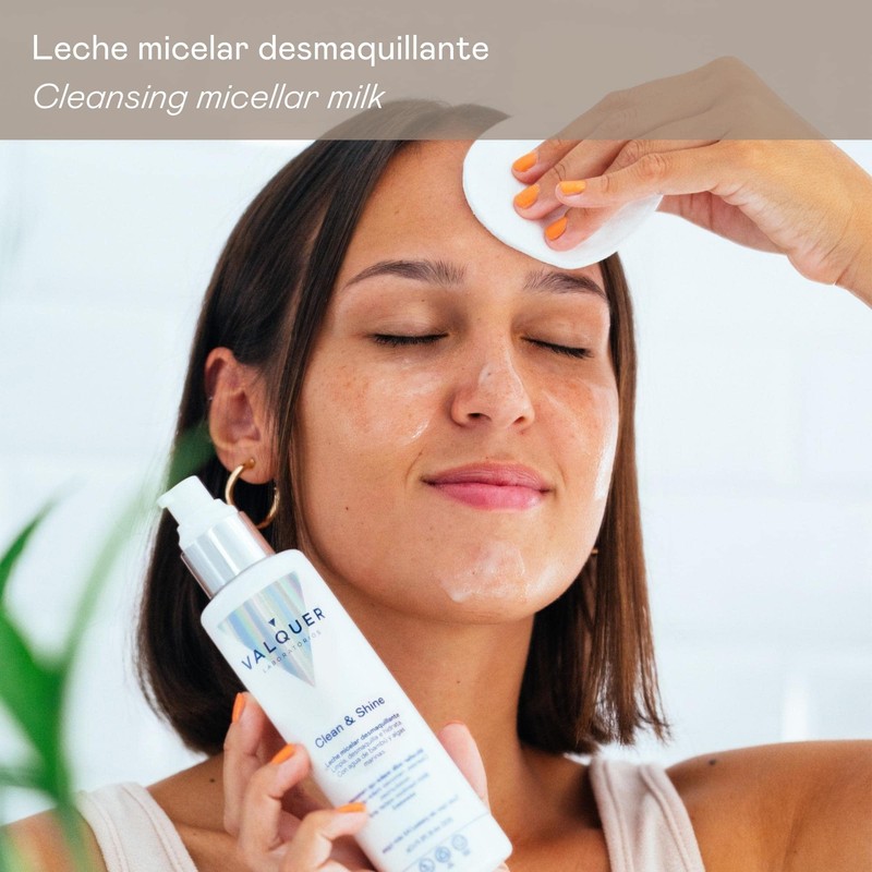 Laboratoires Valquer Micellar Cleansing Milk for the Face with Bamboo
