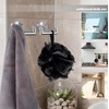 Set of 2 Double Brushed Nickel Towel Holder for Bathrooms