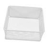 TEHAUX Magnetic Fridge Side Organizer Compact Mesh Basket for Garlic