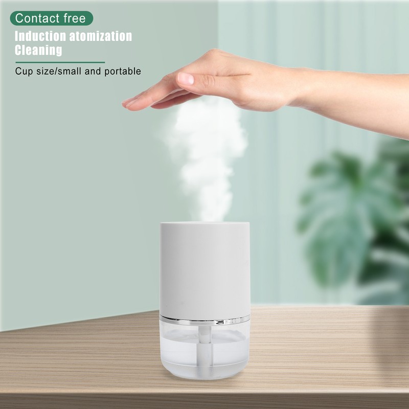 Ethanol Atomizer Cleaner FullAutomatic Induction Spray Sensor Dispenser for Home