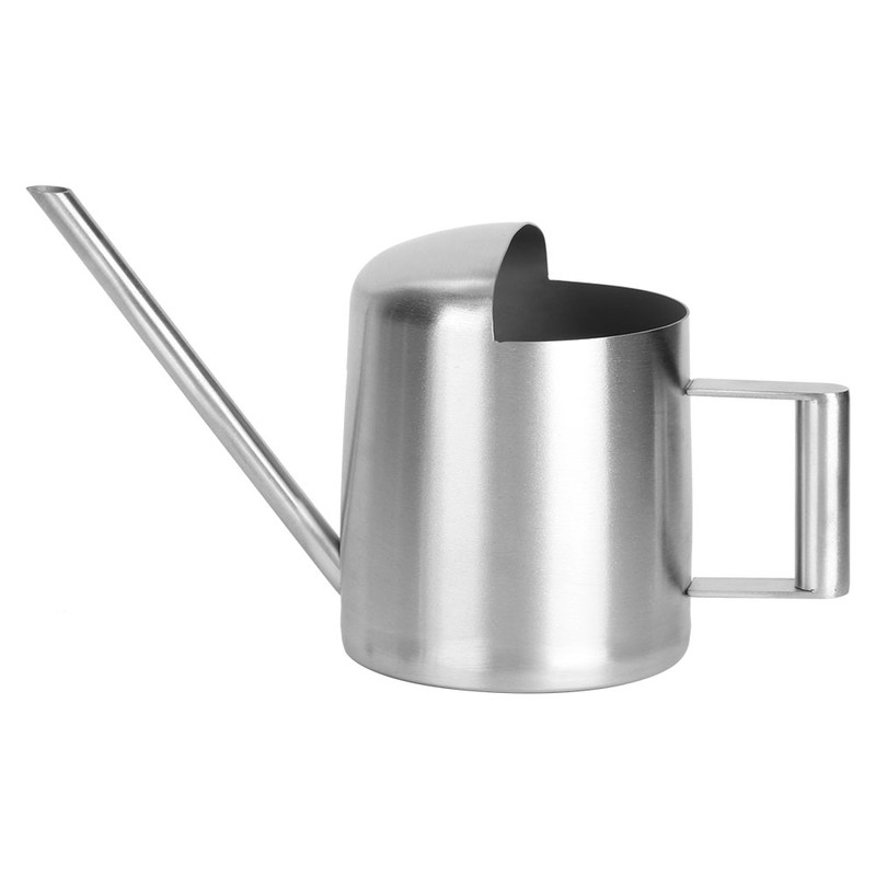 300ML Stainless Steel Long Spout Watering Can Pot for Household