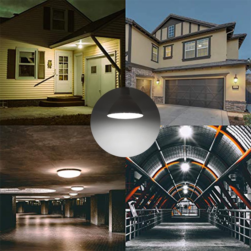 U4GLORY Radar Motion Sensor Light Bulbs - Par38 15W (100W