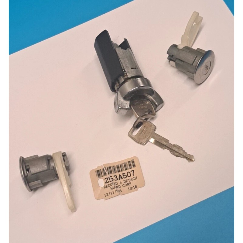 FORD Truck Ignition Switch Cylinder and 2 Door Lock Cylinder