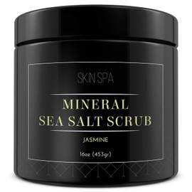 Mineral Sea Salt Scrub - Jasmine 16oz (453gr)