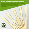 200-Pack Mini Wooden Fruit Forks – 3.46" Eco-Friendly Appetizers &