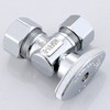 (2-Pack) Cyrret Angle Stop Shut off Valve, 1/4 Quarter Turn,