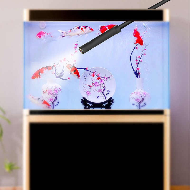 8mm Lens Digital Endoscope 4.3in IPS Screen Industrial Inspection Camera