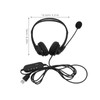 TEHAUX Wired Headset with Microphone for Noise Cancelling Technology Comfortable
