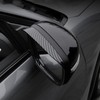 2Pcs Rearview Mirror Rain Eyebrow Frame Door Mirror Frame Trim
