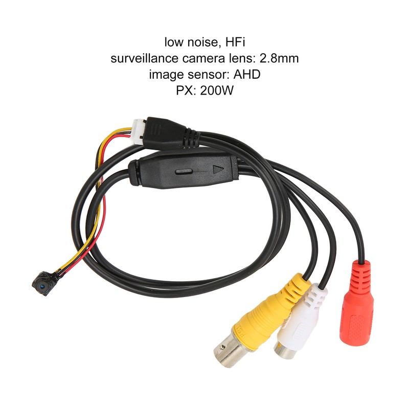 CCTV Surveillance Cameras 200W AHD 170° Wide Angle Portable Mini